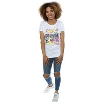 Marvel Comics Girl's Rule Cotton T-Shirt in White | Size: 7-8 Years
