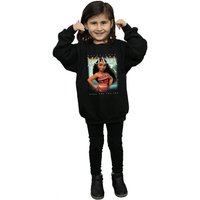 Moana Girl's Montage Sweatshirt in Black | Size: 12-13 Years