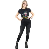 Wonder Woman Women's Lasso Cotton T-Shirt in Black | Size: 2XL