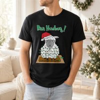 60 SECOND MAKEOVER Men's Baa Humbug T-Shirt in Black | Size: Medium