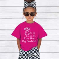 Girl's I'm The Big Sister TWINS T-Shirt in | Size: 0