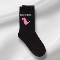 60 SECOND MAKEOVER Women's Mother Socks Motherasaurus Black Socks