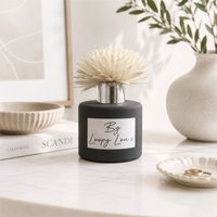 60 SECOND MAKEOVER Mermaid Cove Luxury Flower Diffuser Highly Fragranced Scented in Grey