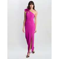 Portia One Shoulder Flower Maxi Dress