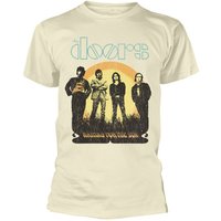 The Doors Men's 1968 Tour Cotton T-Shirt in Light Sand | Size: XL