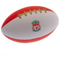 Liverpool FC Mini Foam American Football in Red