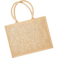 Westford Mill Shimmer Jute Shopper in Natural