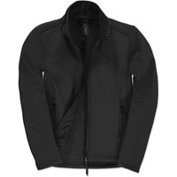 B&C Women's ID.701 Soft Shell Jacket in Black | Size: Large
