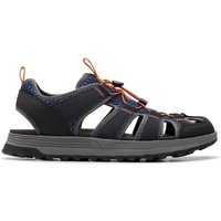 ATL Trek Wave Closed Toe Sandals Flat Sandals Blue Standard Fit