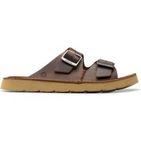 Solsbury Strap Beeswax Leather Flat Sandals Standard Fit
