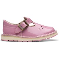 Joyful Skip Patent T Bar Shoes Wide Fit