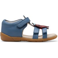 Clarks Zora Berry Toddler Blue Flat Sandals | Size: 5-Standard Fit