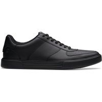 Romsey Tie Leather Trainers Standard Fit