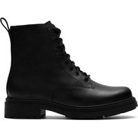 Clarks Women's Orinoco 3 Style Black Leather Ankle Boots, Lace Up | Size: 5.5-Wide Fit