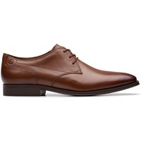 Paulton Lace Tan Derby Shoes Lace Up Standard Fit