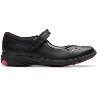 Relda Wish Leather Mary Jane Riptape School Shoes Standard Fit