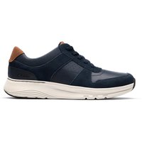 Motion Trek Go Combination Lace Up Trainers Blue Standard Fit