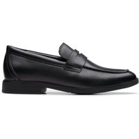 Jonwin Craft Leather Loafers School Shoes Wide Fit