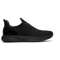 Clarks Men's Motion Trek IN Black Knit Slip Ons, Trainers, Lace Up | Size: 7-Standard Fit