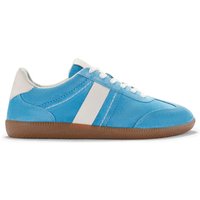 Stara Walk Light Blue Suede Trainers Standard Fit