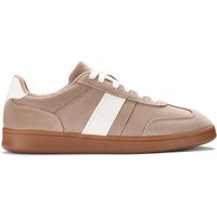 Clarks Women's Seco Speed Light Brown Suede Trainers | Size: 8-Standard Fit