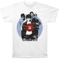 The Who Men's Maximum Rhythm & Blues Cotton T-Shirt in White | Size: Medium