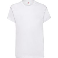 Fruit of the Loom Original Cotton T-Shirt in White | Size: 12-13 Years