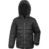 Result Core Padded Jacket in Black | Size: 3-4 Years