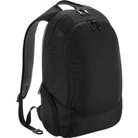 Quadra Men's Vessel Slimline Laptop Backpack in Black