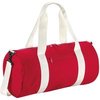 Bagbase Men's Original Barrel Duffle Bag in Red