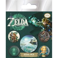 Nintendo Hyrule Skies Badge Set in Green