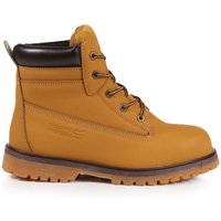 Nubuck Safety Boots Pale