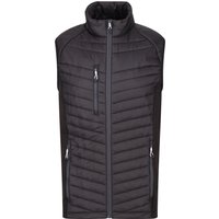 Quilted Hybrid Gilet Dark