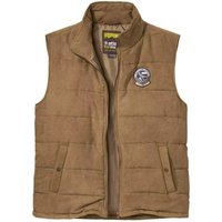 s Faux Suede Padded Gilet