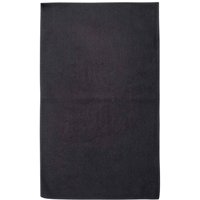 Towel City Microfibre Guest Towel in Dark Grey
