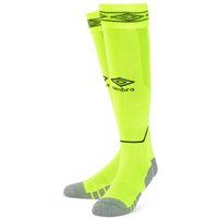 Umbro Men's Diamond Football Socks in Lemon | Size: Large