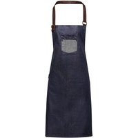 Premier Division Bibbed Apron in Indigo
