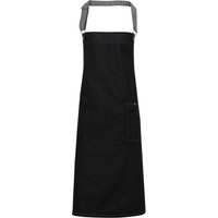 Premier District Bibbed Apron in True Black