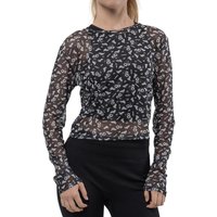 Gremlins Women's Gizmo Mesh Cropped Top in Black | Size: XL