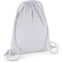 Westford Mill Men's Drawstring Bag in Light Grey