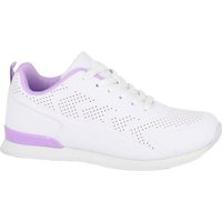 Dek Women's Fluke Lace Up Bowling Shoes in White | Size: 4