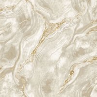 World of Wallpaper Luxe Collection Mineral Effect Vinyl Textured Wallpaper in Cream