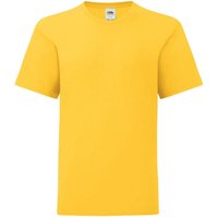 Fruit of the Loom Basic T-Shirt in Yellow | Size: 3-4 Years