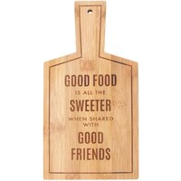 Something Different Sweeter When Shared Bamboo Chopping Board in Brown