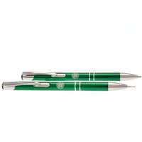 Celtic FC Executive Crest Pen & Pencil Set in Light Green