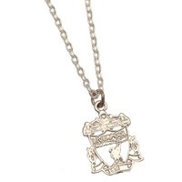 Liverpool FC Men's Crest Necklace & Pendant in Silver