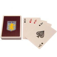Aston Villa FC Playing Card Deck in Wine