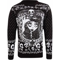 Skulls Knitted Sweatshirt