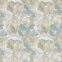 Clarke & Clarke Acanthus Wallpaper in Cobalt