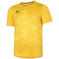 Umbro Triassic Short-Sleeved Jersey in Mustard | Size: 7-8 Years